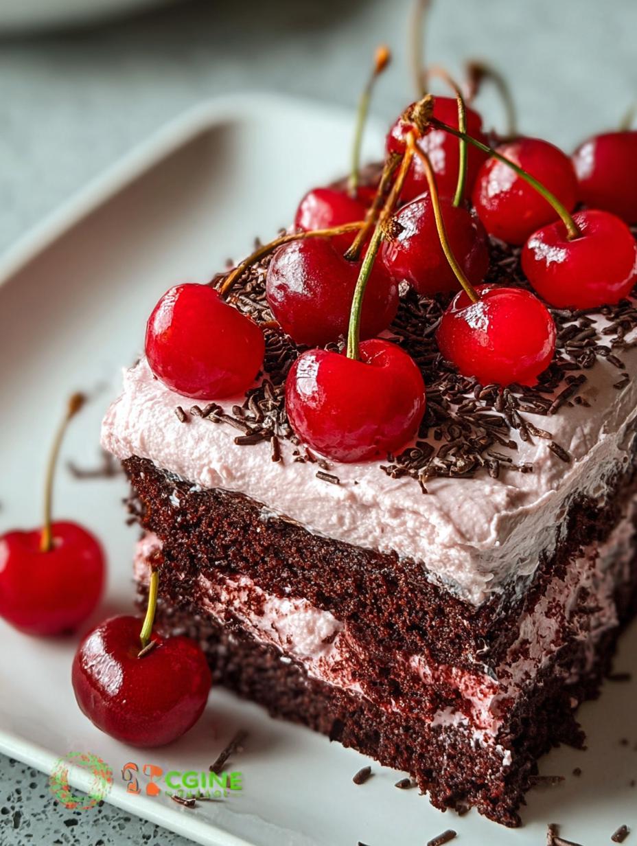 Bubbly Bold Cherry Chocolate: A 1-of-a-Kind Joyous Cake - Bubbly Bold Cherry Chocolate - main visual representation