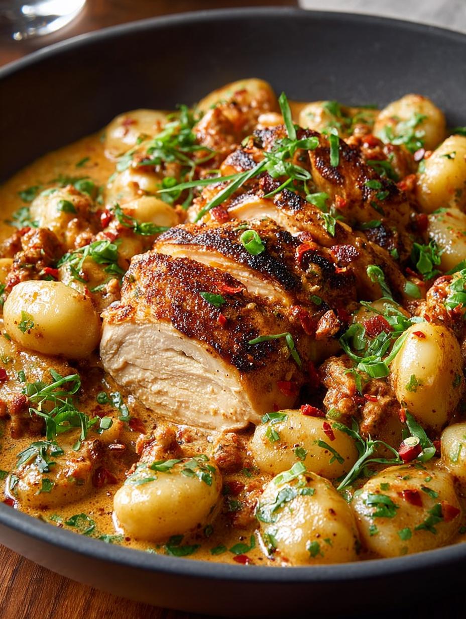 Cajun Chicken Gnocchi Skillet: 5 Bold Flavors in One Pan - Cajun Chicken Gnocchi Skillet - main visual representation