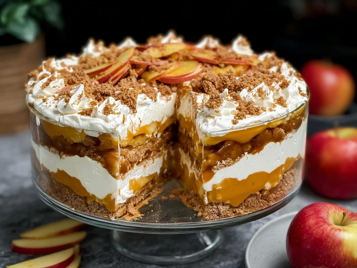 Caramel Apple Trifle