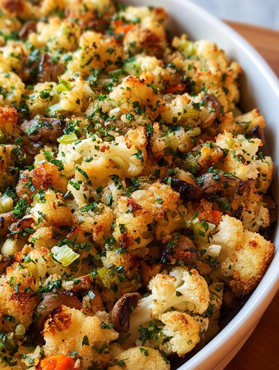 Cauliflower Stuffing