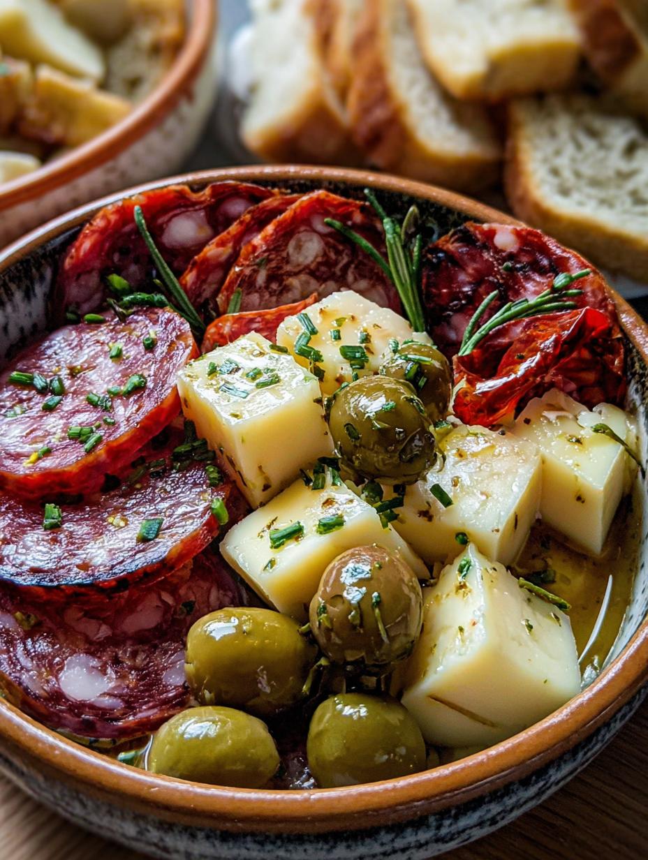 Cheese Appetizer Salami Green