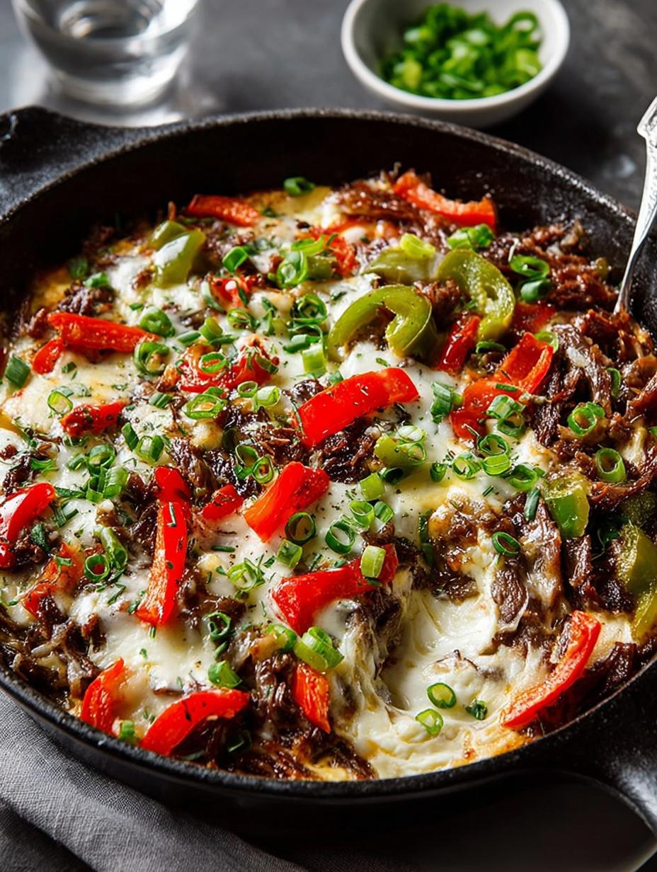 Cheesesteak Skillet