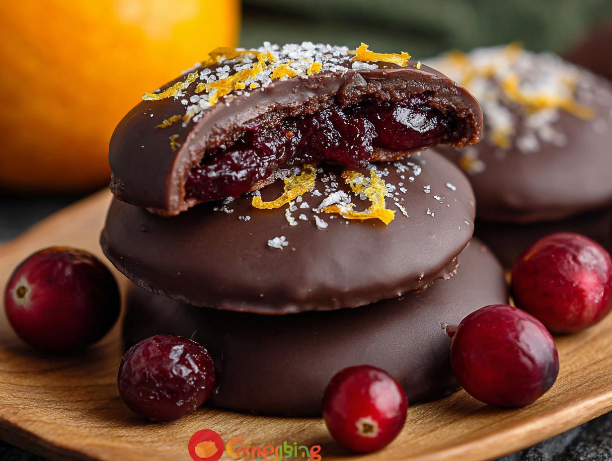 Amazing Chocolate Covered Cranberry Sauce Ideas - Chocolate Covered Cranberry Sauce - main visual representation