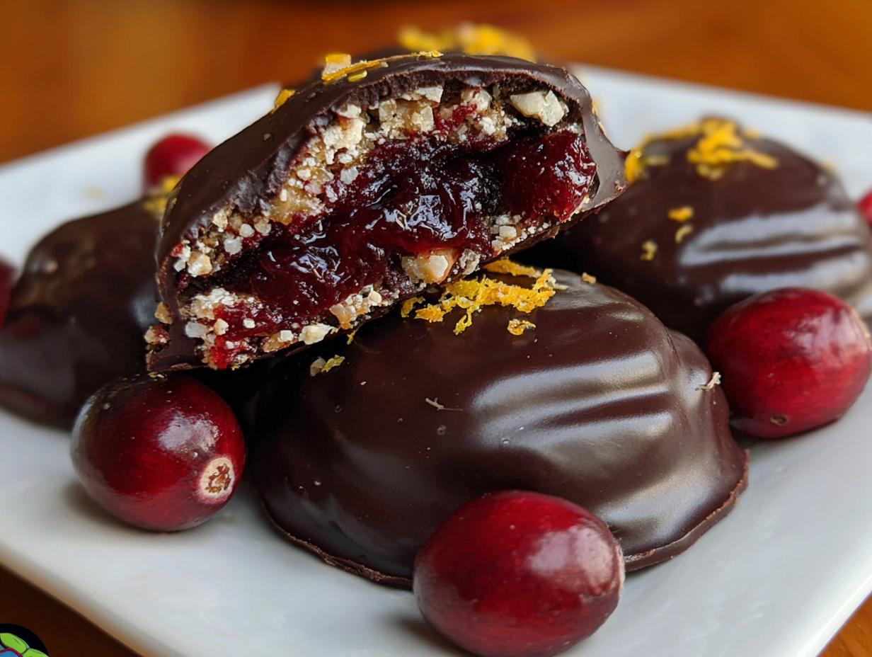 Amazing Chocolate Covered Cranberry Sauce Ideas - Chocolate Covered Cranberry Sauce - additional detail