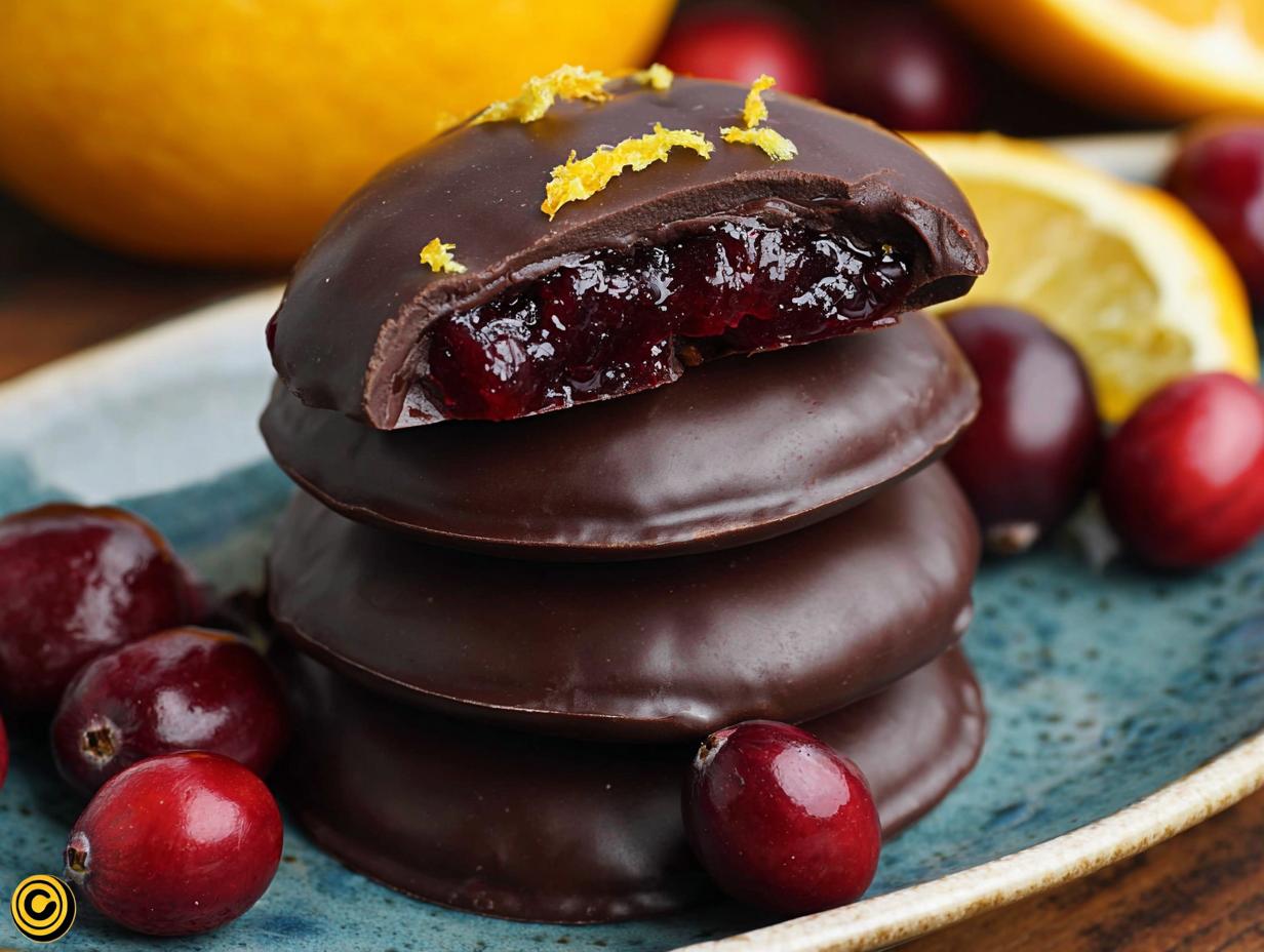 Amazing Chocolate Covered Cranberry Sauce Ideas - Chocolate Covered Cranberry Sauce - additional detail