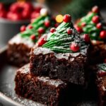 Christmas Tree Brownies