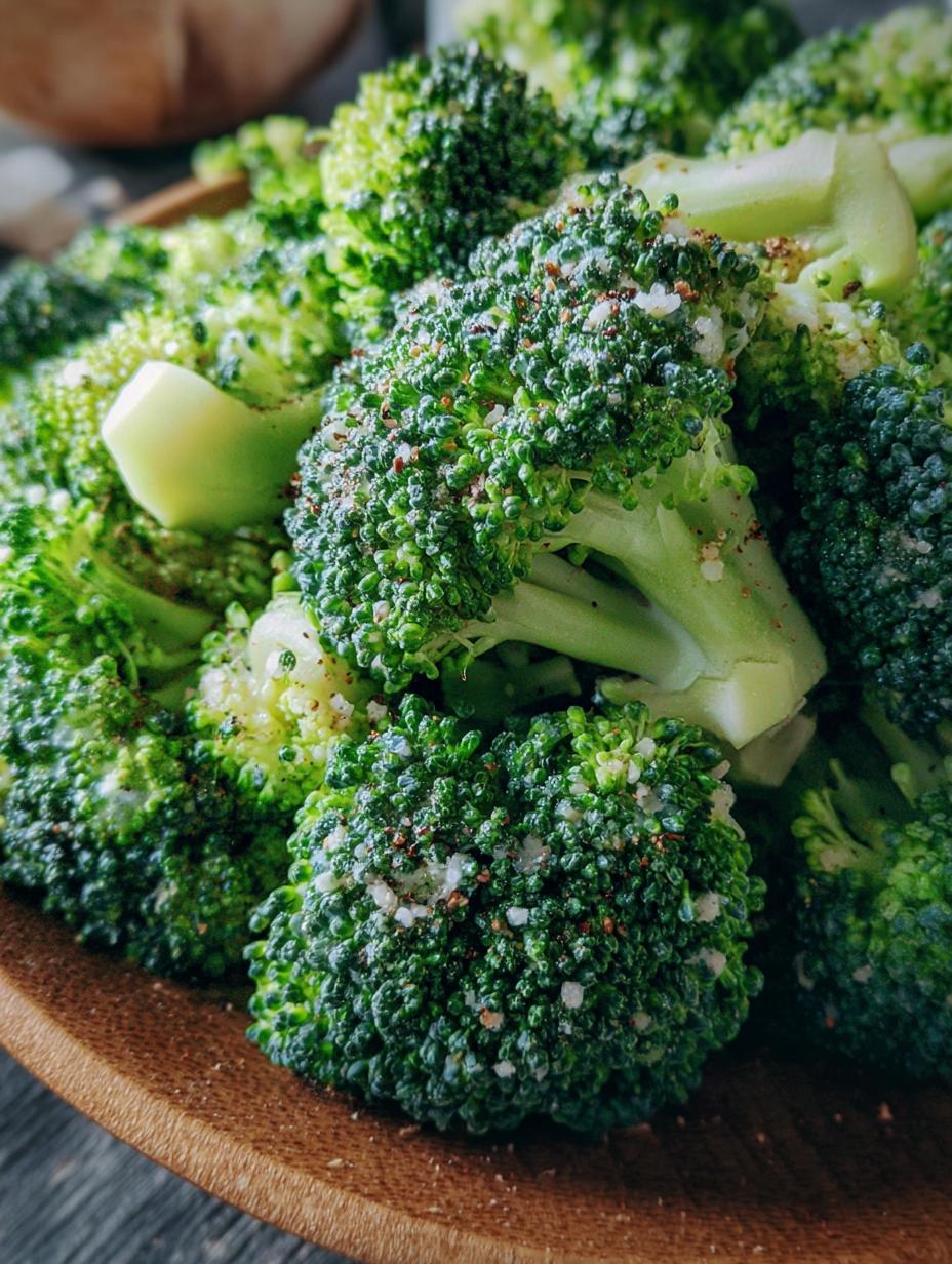 Delicious Copycat Longhorn Broccoli with garlic and butter, ready to serve
