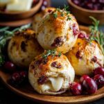 Cranberry Brie Bombs For