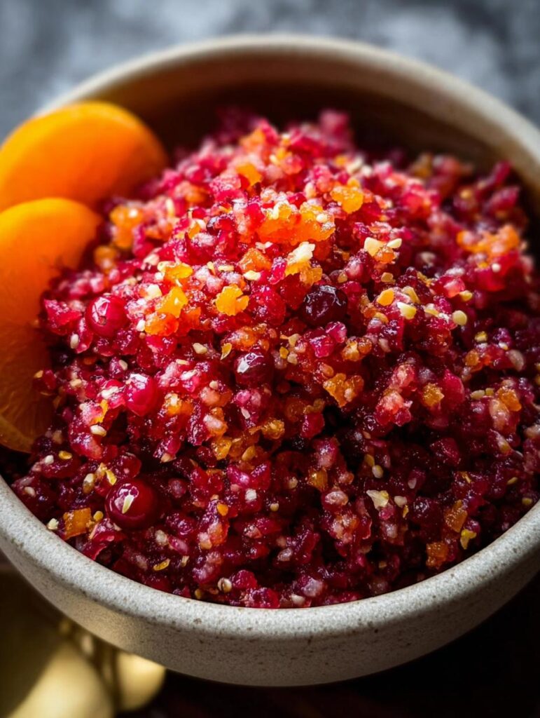 Cranberry Orange Relish