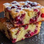 Cranberry Snack Cake