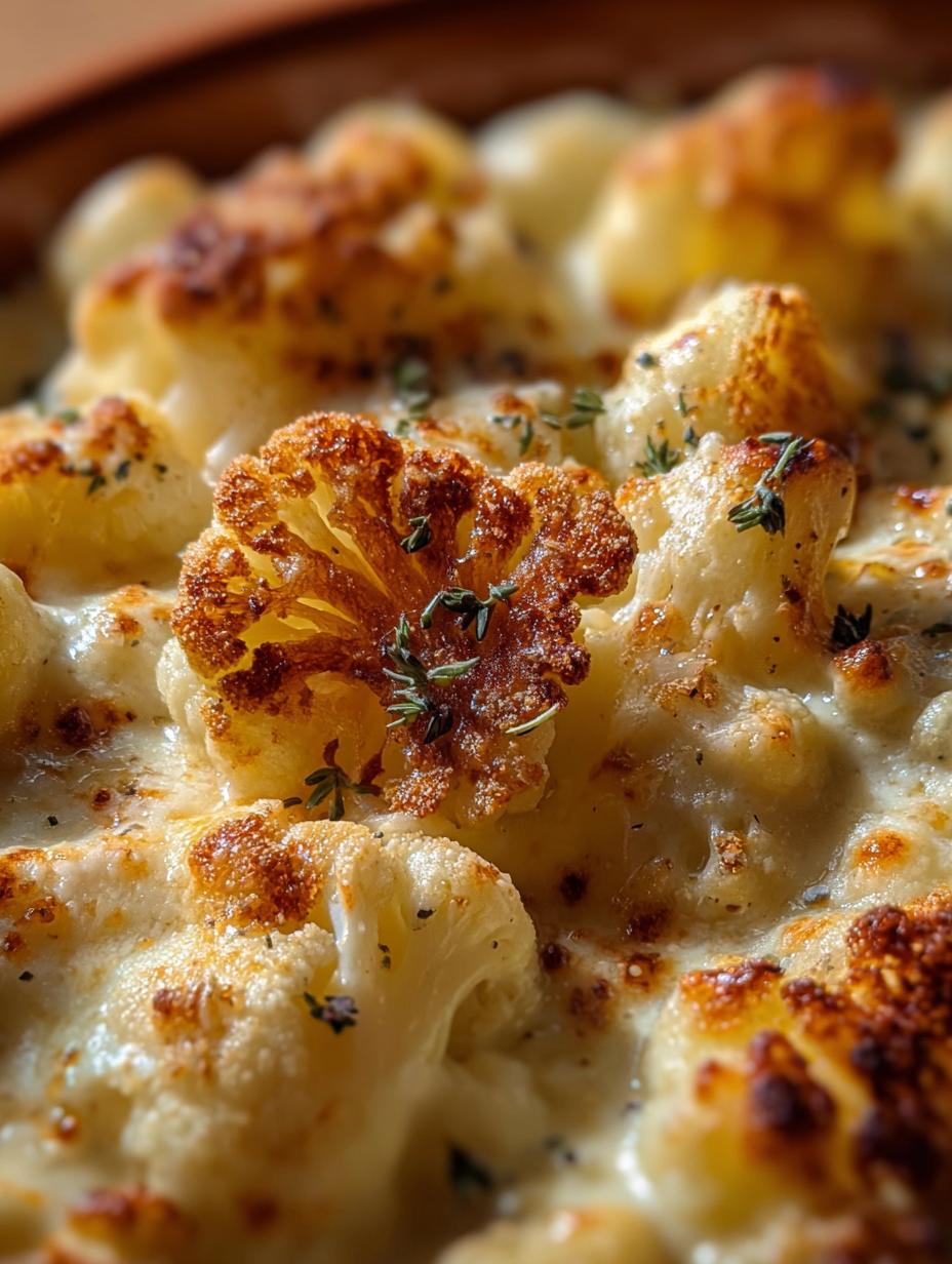 Creamy Cauliflower Gratin