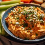 Crockpot Buffalo Chicken Dip