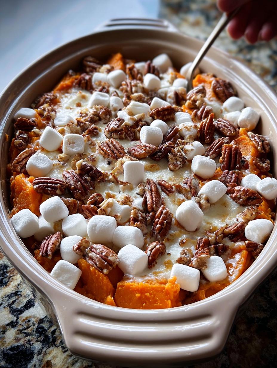 Amazing Crockpot Sweet Potato Casserole: 4-6 Hours - Crockpot Sweet Potato Casserole - additional detail