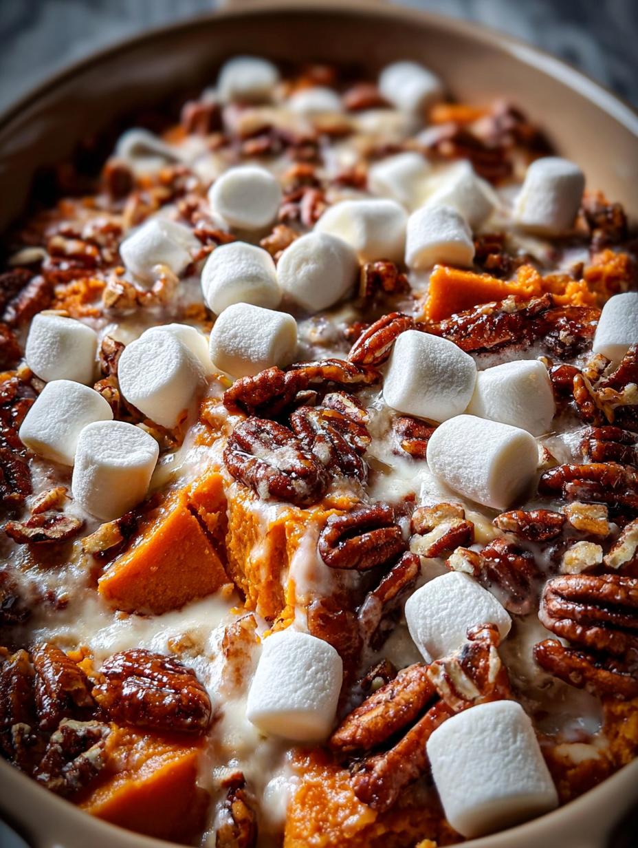 Crockpot Sweet Potato Casserole
