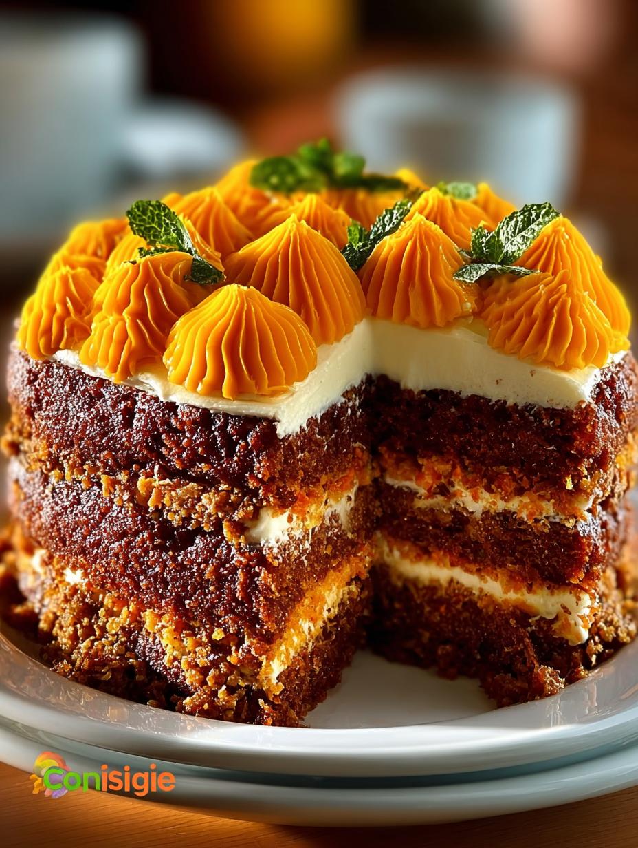 Decadent Brazilian Carrot Cake