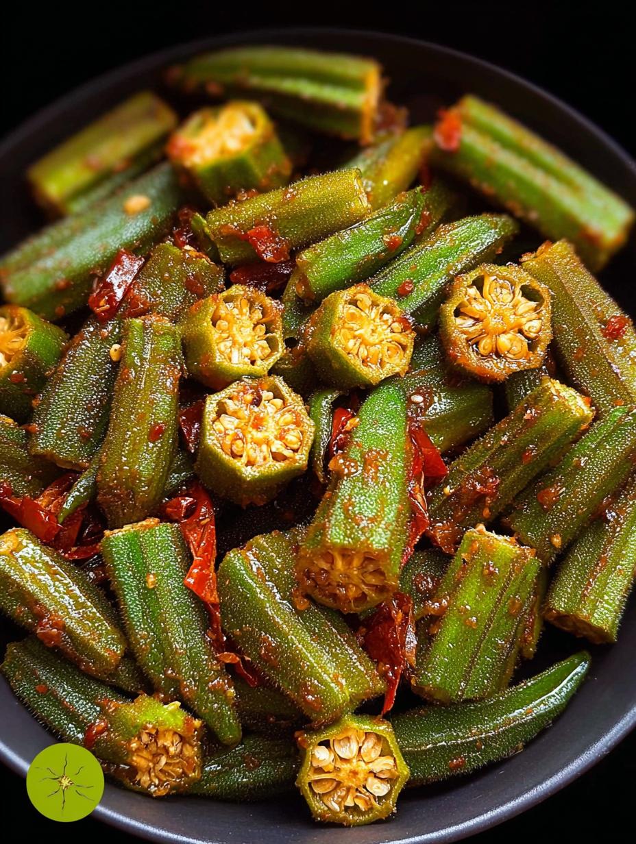 Flavorful Indian Style Okra