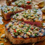 Garlic Butter Ahi Tuna