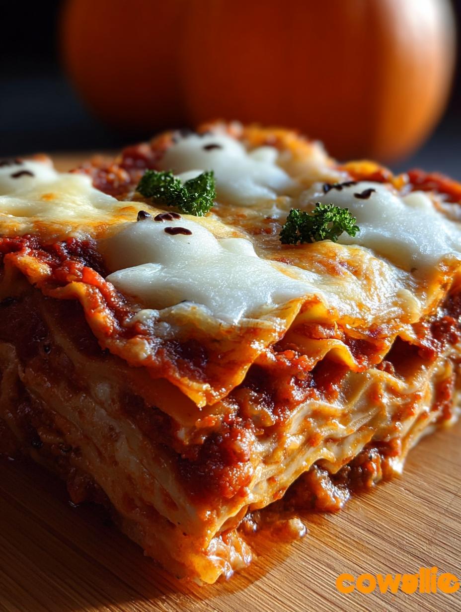 Ghostly Lasagna