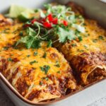Healthy Leftover Turkey Enchiladas