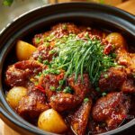 Jjimdak Korean Braised Chicken
