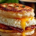 Maple Melty Breakfast Sandwich