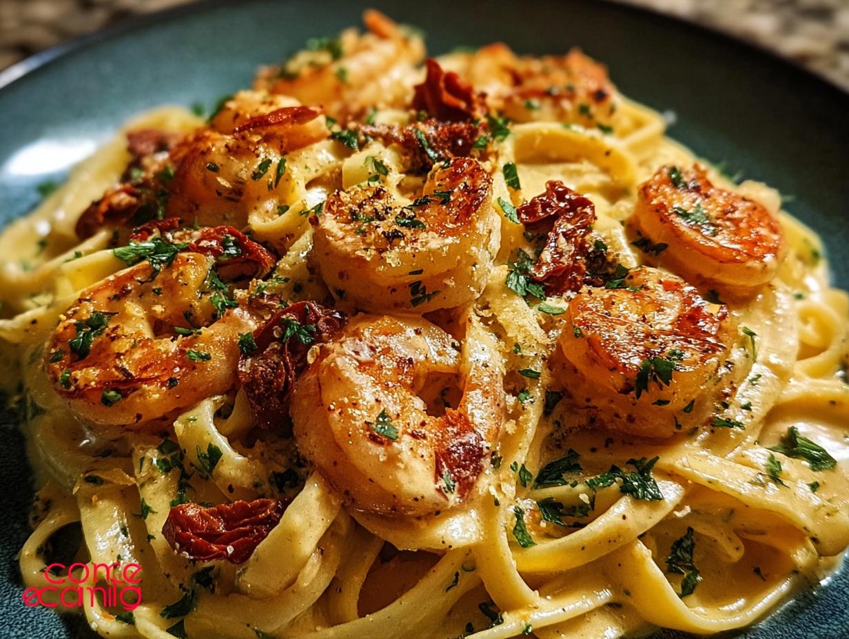 Marry Shrimp Pasta: 1 Dreamy Bite - Marry Shrimp Pasta - additional detail