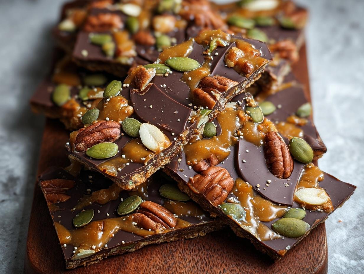 Milk Chocolate Pumpkin Buttercrunch