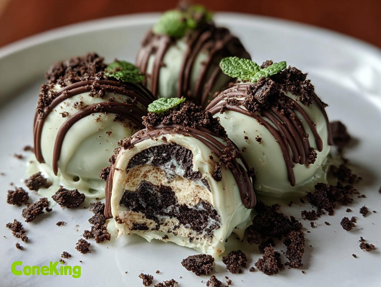 Mint Oreo Truffles