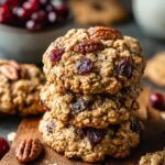 Oatmeal Cranberry Pecan Cookies