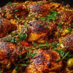 One Pan Spanish Chicken