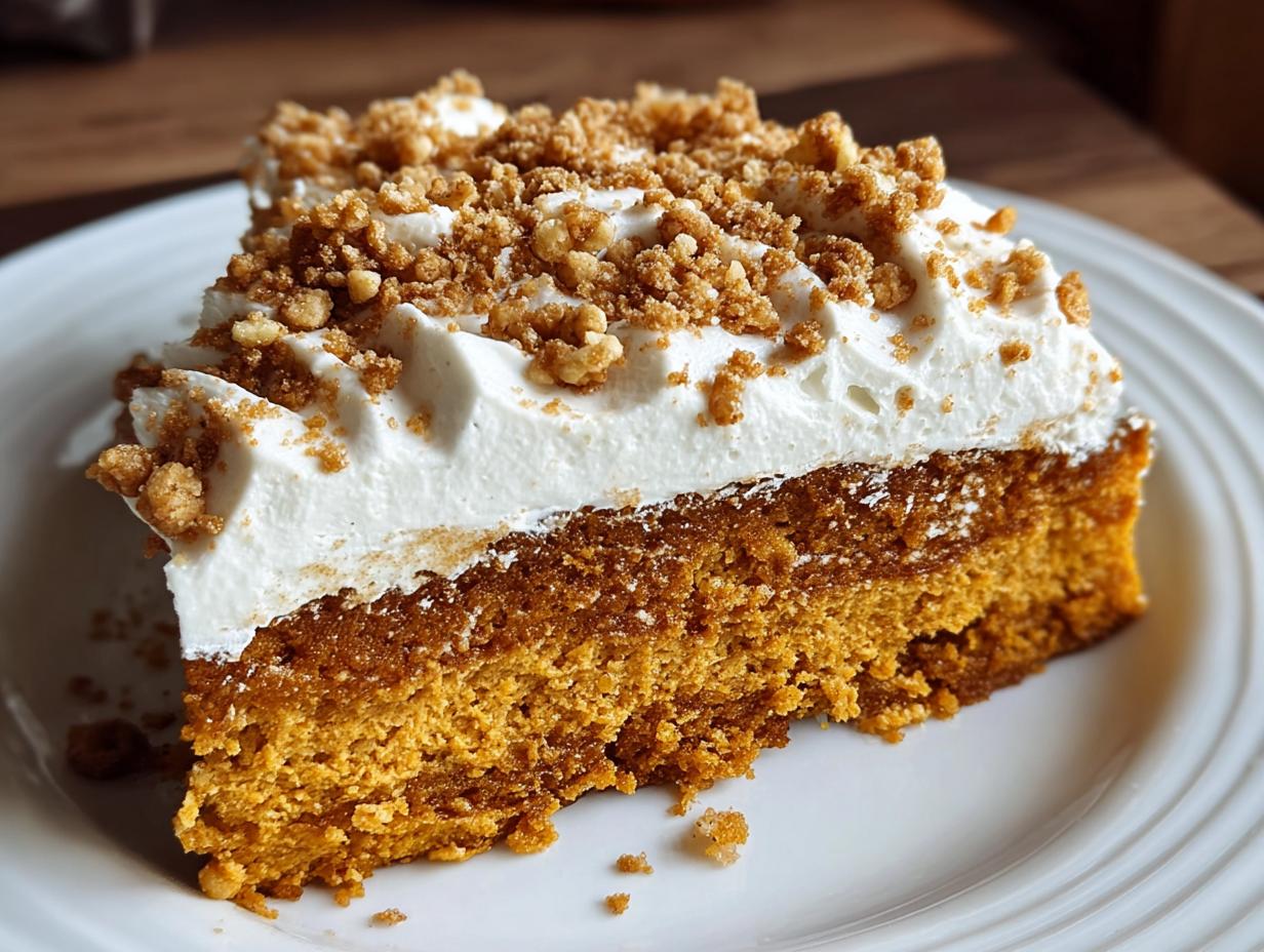 Pumpkin Spice Poke Cake: 1 Moist Fall Treat - Pumpkin Spice Poke Cake - main visual representation