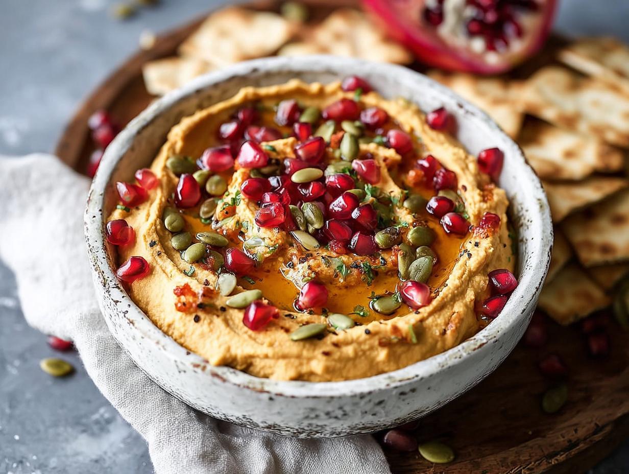Roasted Butternut Squash Hummus