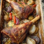 Roasted Turkey Legs Vegetables
