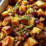 Sausage Cranberry Stuffing