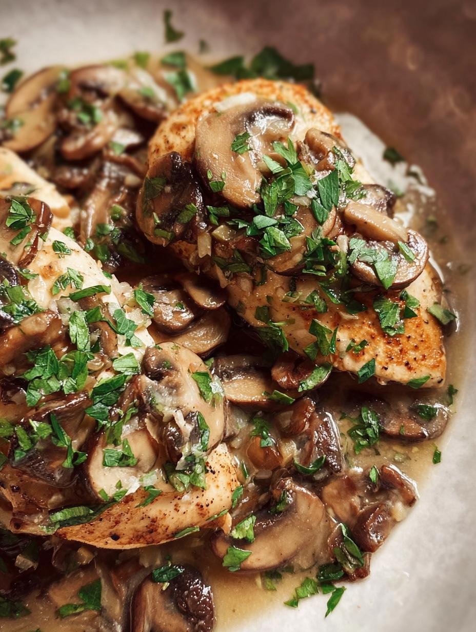 Slow Cooker Turkey Marsala