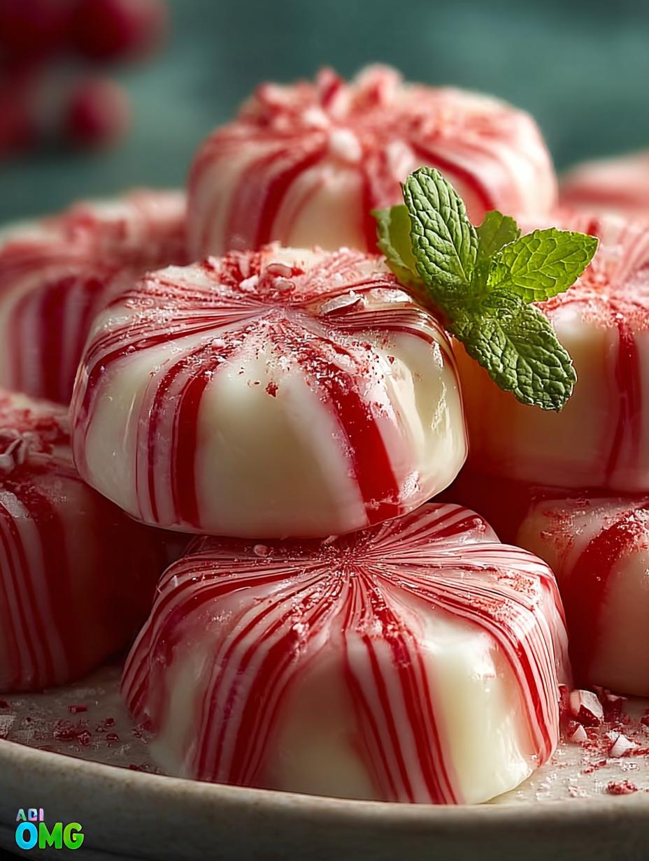 Soft Christmas Peppermints Old