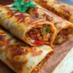 Spicy Schezwan Roti Roll
