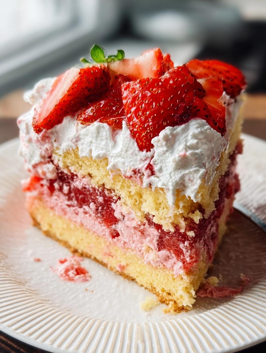 Strawberry Earthquake Cake: Glorious Swirls & 40-Min Bake - Strawberry Earthquake Cake - additional detail