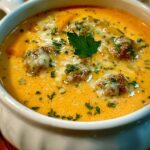 Stuffed Banana Pepper Soup