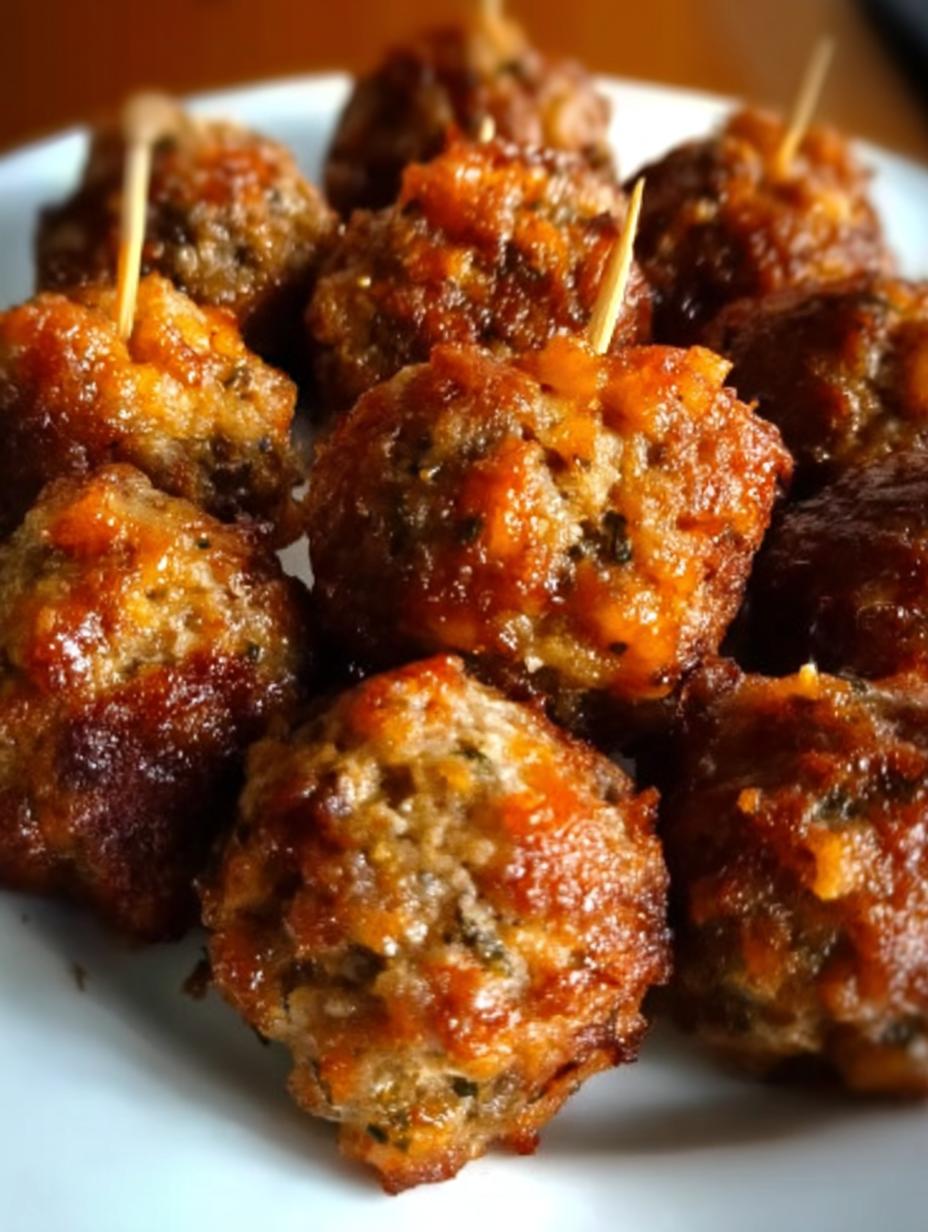 Amazing Stuffing Sausage Balls: 24 Perfect Bites! - Stuffing Sausage Balls - main visual representation