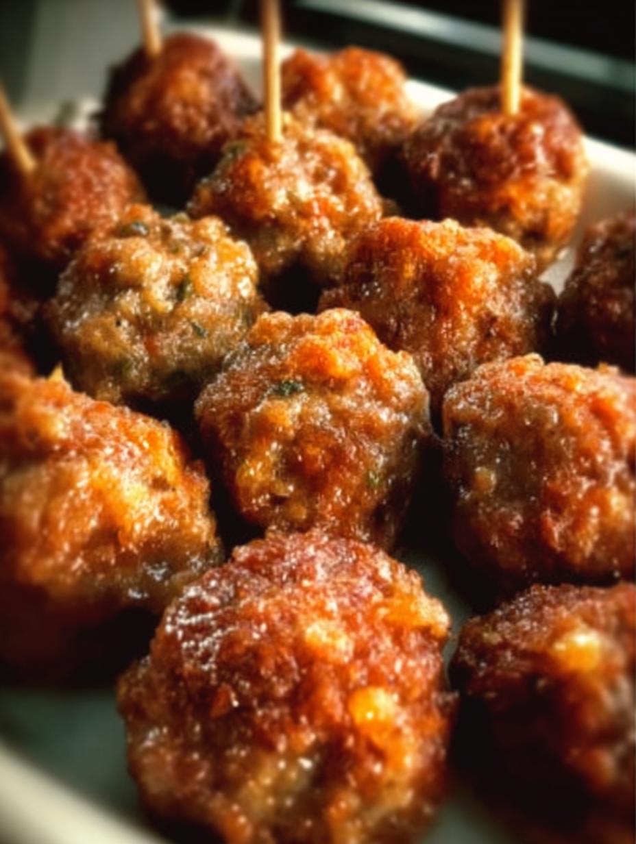 Amazing Stuffing Sausage Balls: 24 Perfect Bites! - Stuffing Sausage Balls - additional detail