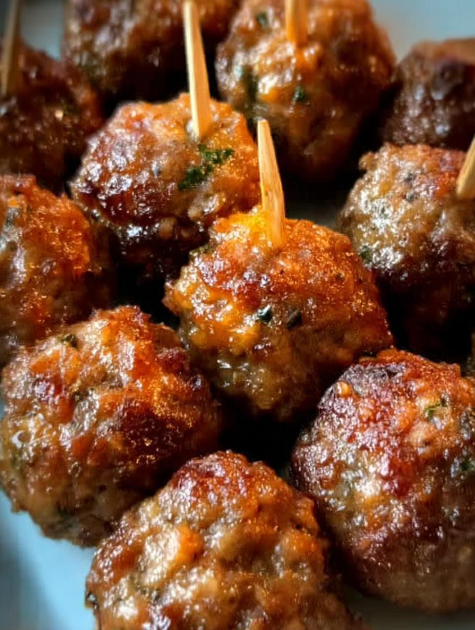 Stuffing Sausage Balls