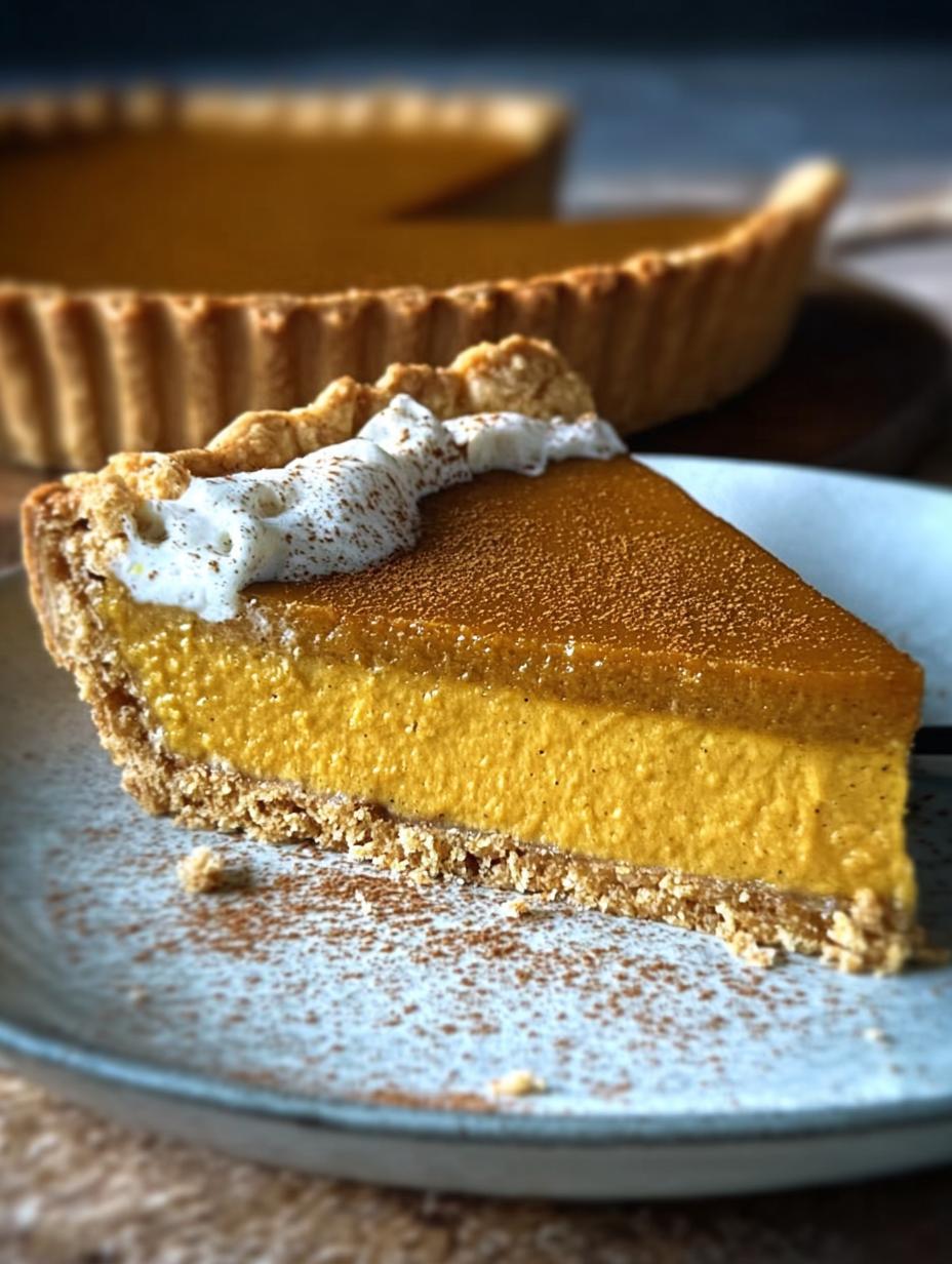Tofu Pumpkin Pie: 1 Amazing, Creamy Plant Wonder - Tofu Pumpkin Pie - additional detail