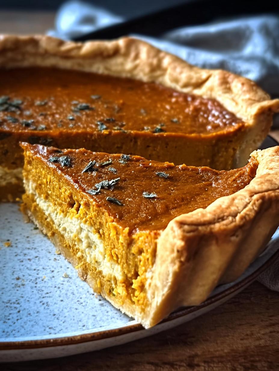 Tofu Pumpkin Pie