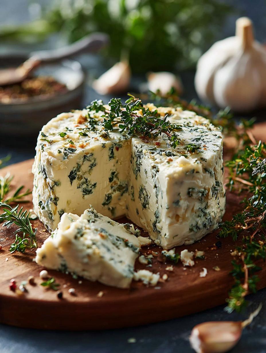 Vegan Garlic Herb Cheese: 5 Reasons to Try This Creamy Delight - Vegan Garlic Herb Cheese - main visual representation