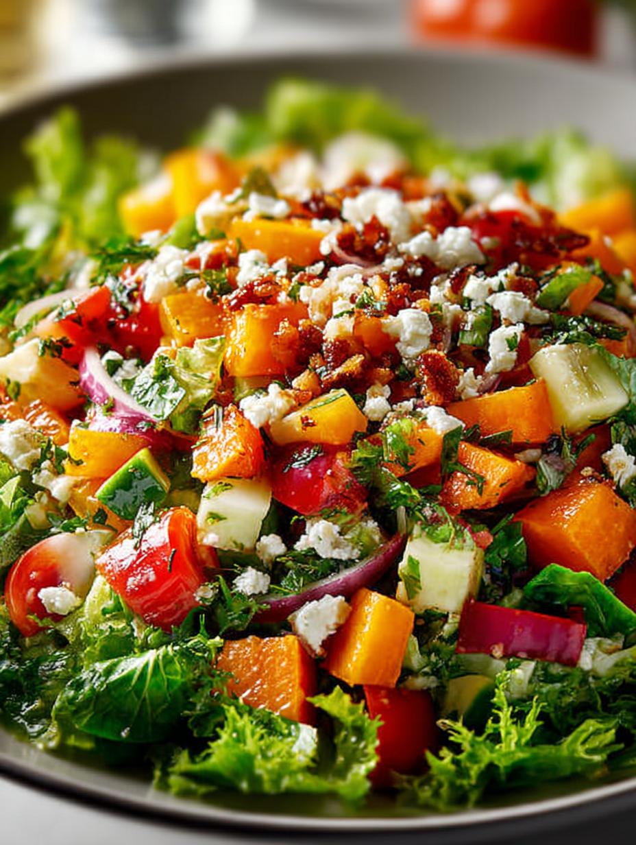 Fresh Autumn Chopped Salad: 6 Reasons to Love It - Autumn Chopped Salad - additional detail