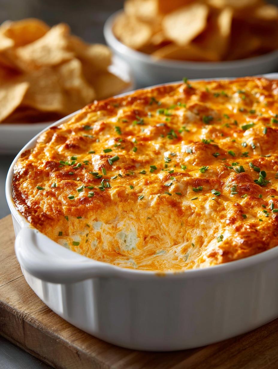 Delicious Buffalo Chicken Dip Recipe for Game Day - Buffalo Chicken Dip - main visual representation