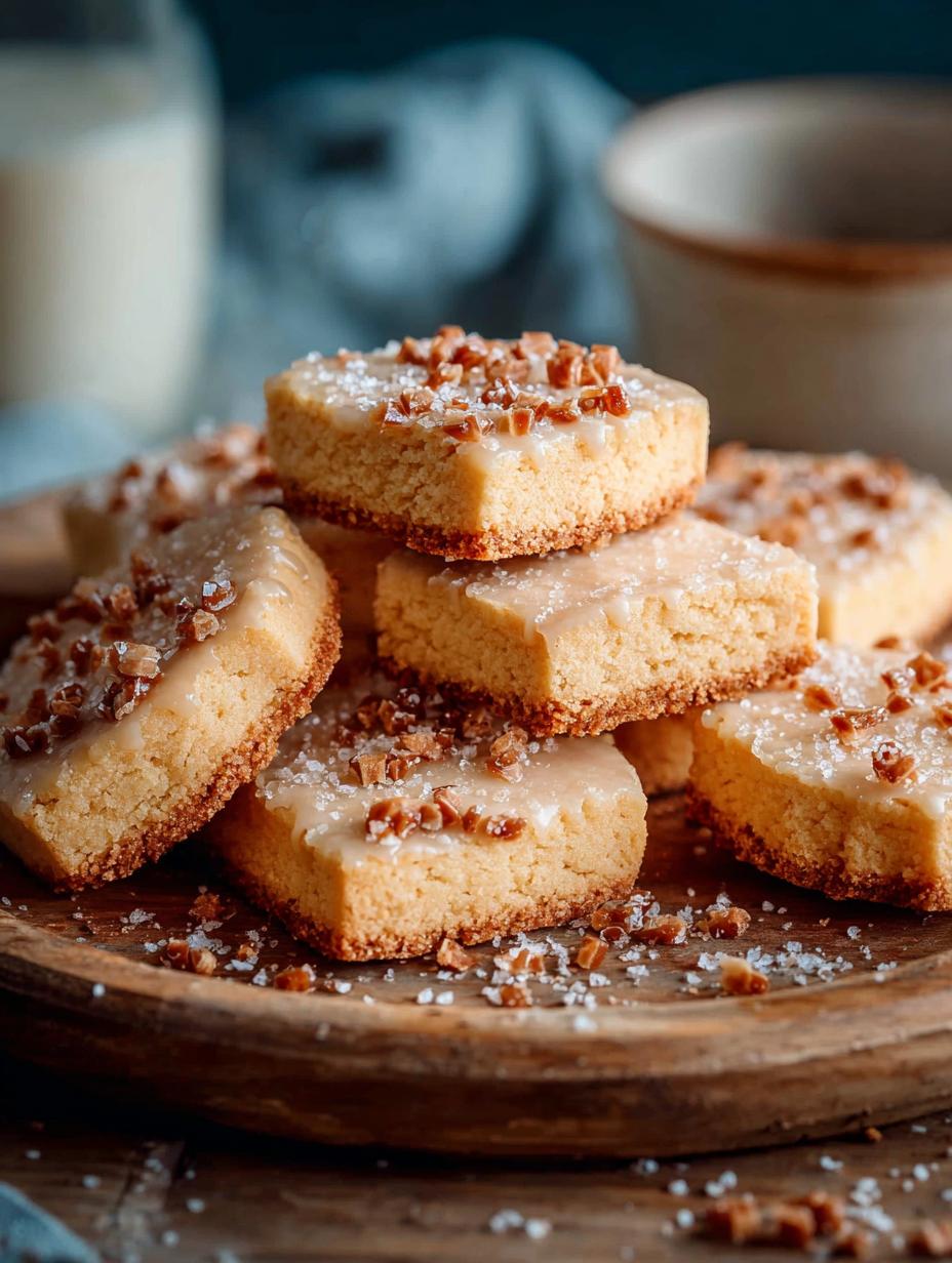 Delicious Buttery Toffee Shortbread Cookies Recipe - Buttery Toffee Shortbread Cookies - additional detail