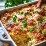 Cheesy Chicken Rice Casserole