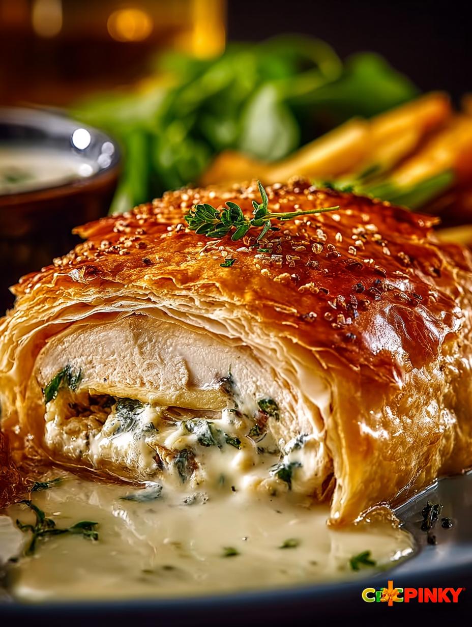 Chicken Wellington: 5 Steps to Gourmet Comfort Food - Chicken Wellington - main visual representation